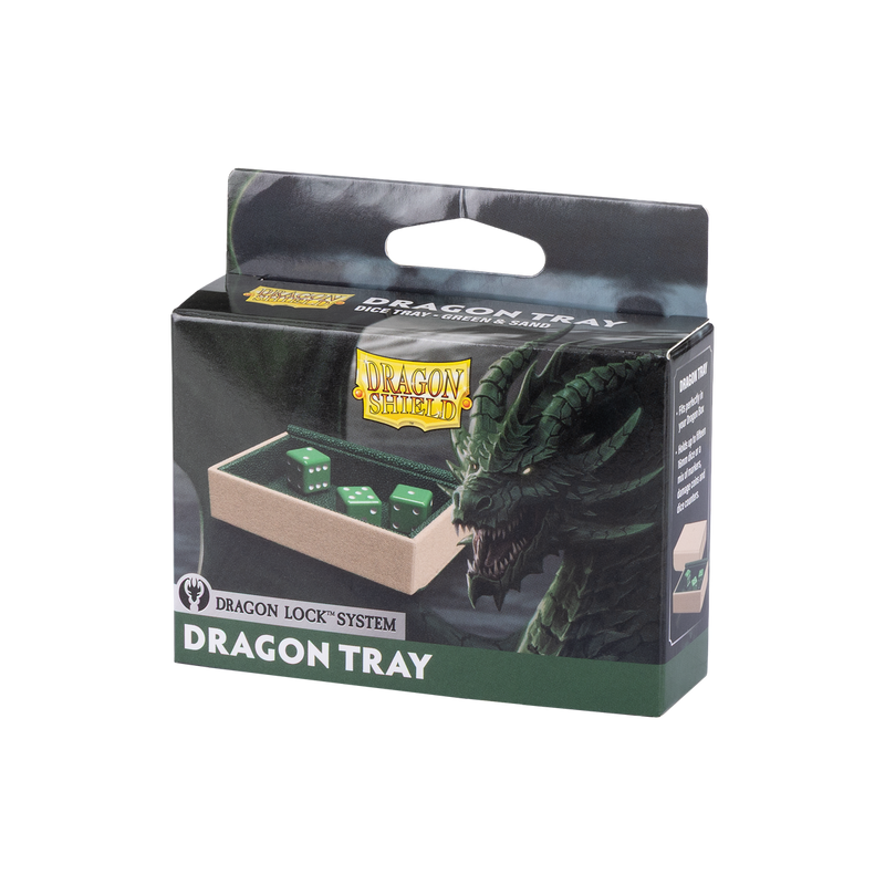 Dragon Shield: Dragon Tray - Green and Sand