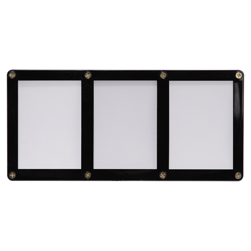 Ultra PRO: Screwdown Holder - Black Frame (3-Card)