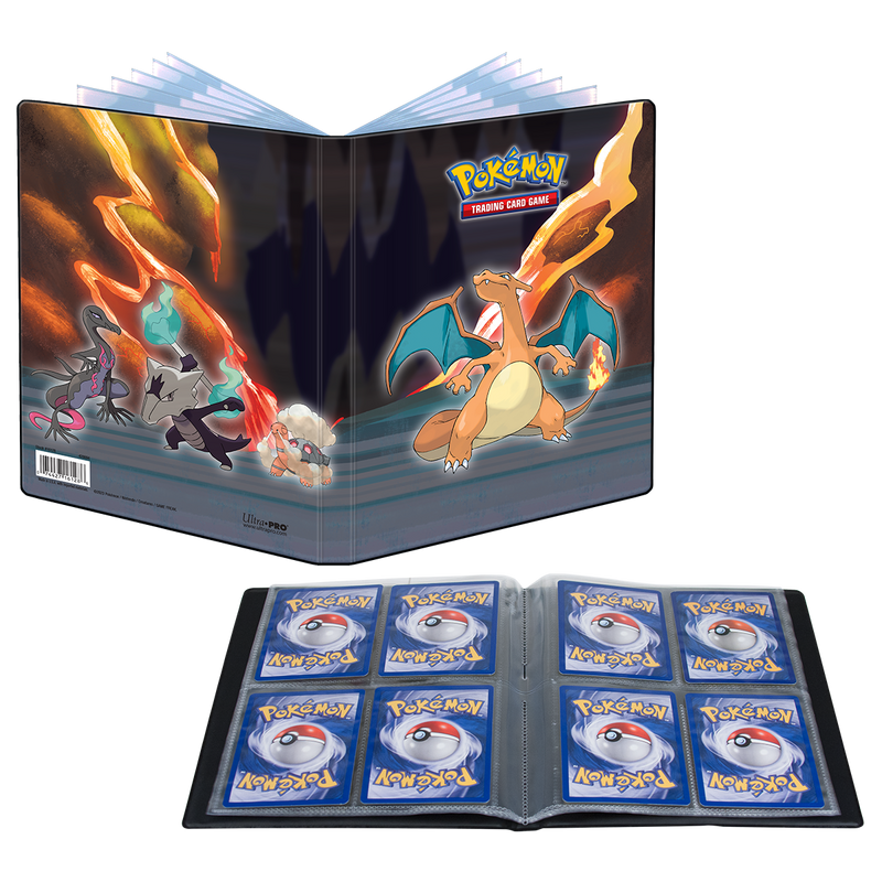 Ultra PRO: 4-Pocket Portfolio - Pokemon (Charizard, Salazzle, Torkoal, and Alolan Marowak)