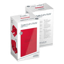 Image for Twin Flip 'n' Tray Xenoskin Monocolor Deck Case - Red (Holds 200+) [Ultimate Guard Deck Boxes]