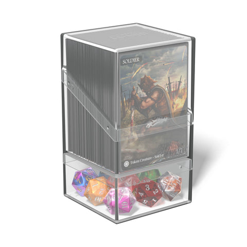 Image for Boulder 'n' Tray - Clear (100+) [Ultimate Guard Deck Boxes]