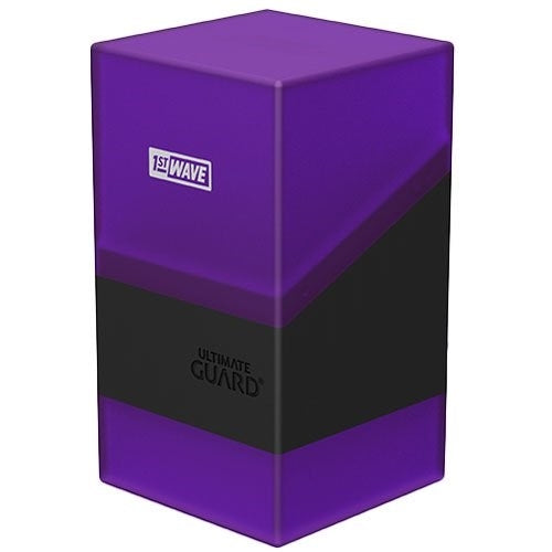 Image for Boulder 'n' Tray 1st Wave - Purple/Black (100+) [Ultimate Guard Deck Boxes]