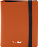 Ultra PRO: 2-Pocket PRO-Binder - Eclipse (Pumpkin Orange)