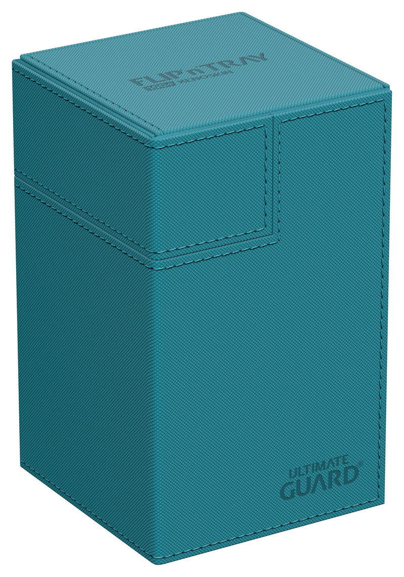 Image for Flip 'n' Tray XenoSkin Monocolor - Petrol (Holds 100+) [Ultimate Guard Deck Boxes]