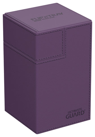 Image for Flip 'n' Tray XenoSkin Monocolor - Purple (Holds 100+) [Ultimate Guard Deck Boxes]