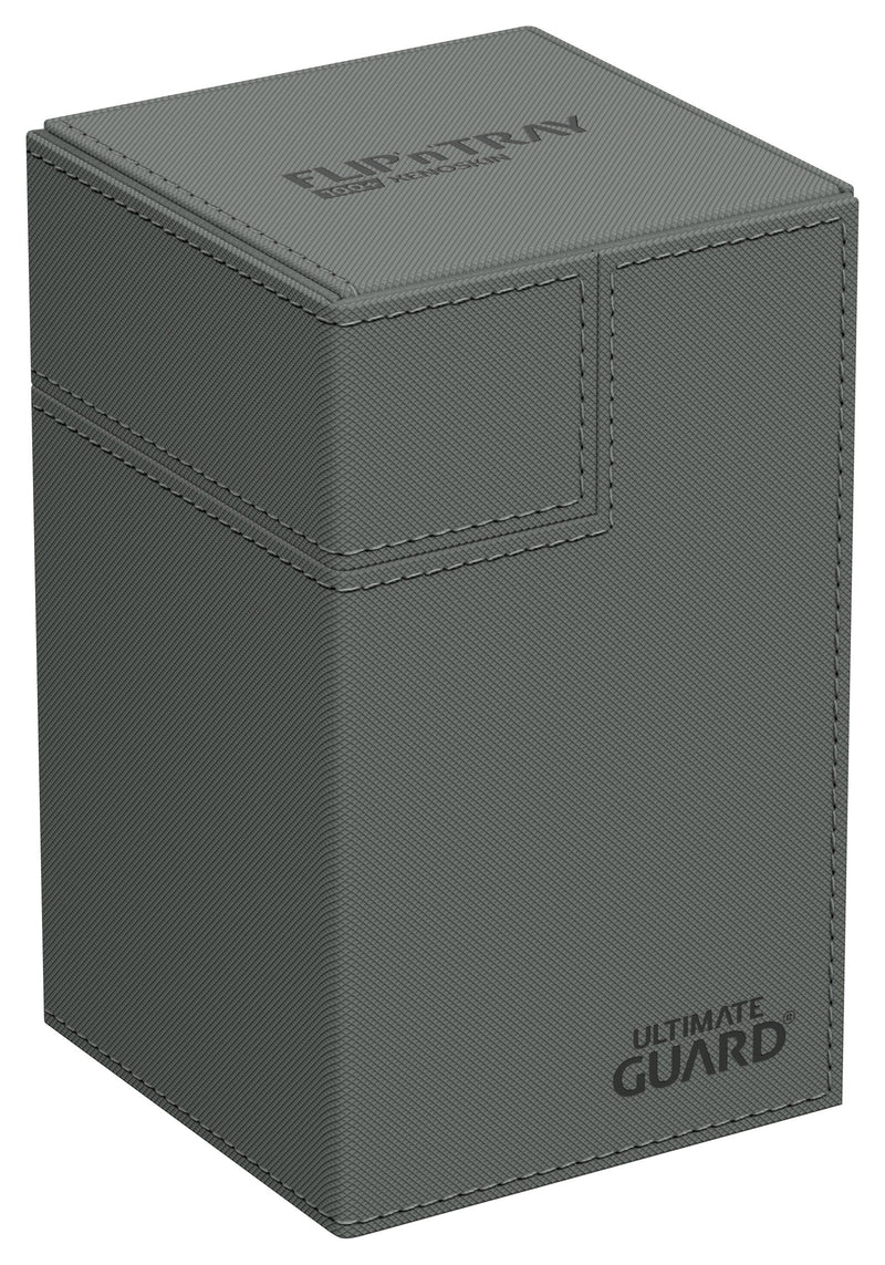 Image for Flip 'n' Tray XenoSkin Monocolor - Grey (Holds 100+) [Ultimate Guard Deck Boxes]
