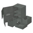 Image for Twin Flip`n`Tray XenoSkin Monocolor - Grey (Holds 160+) [Ultimate Guard Deck Boxes]