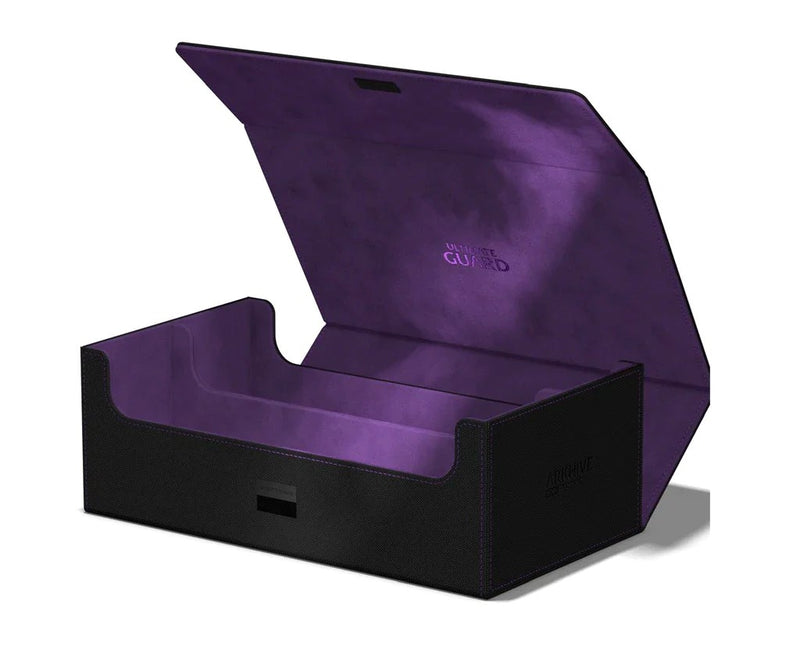 Image for Arkhive 800+ Xenoskin Monocolor - Black/Purple [Ultimate Guard Deck Boxes]