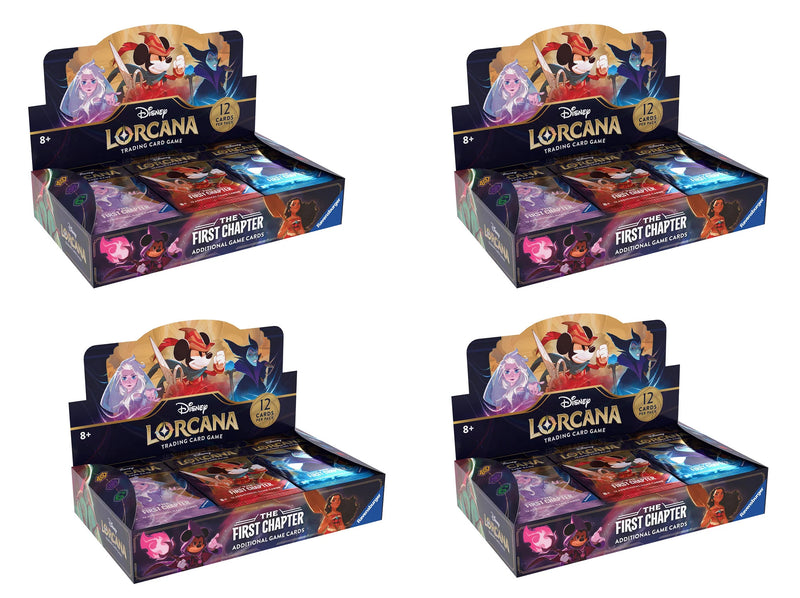 disney lorcana the first chapter booster box case Disney Lorcana The First Chapter Booster Box, 1st Print, CM1, Factory Sealed 4050368981905| eBay