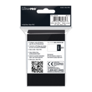 Ultra PRO: Standard 50ct Sleeves - PRO-Gloss (Black)