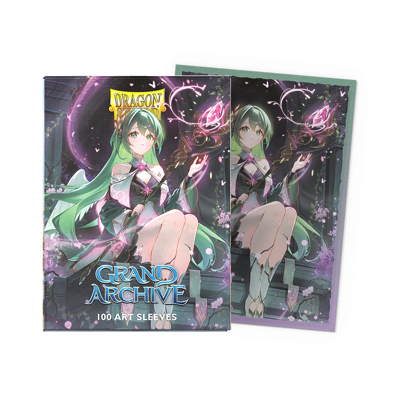 Dragon Shield: Standard 100ct Sleeves - Grand Archive (Ariel, Archangel of Natura)