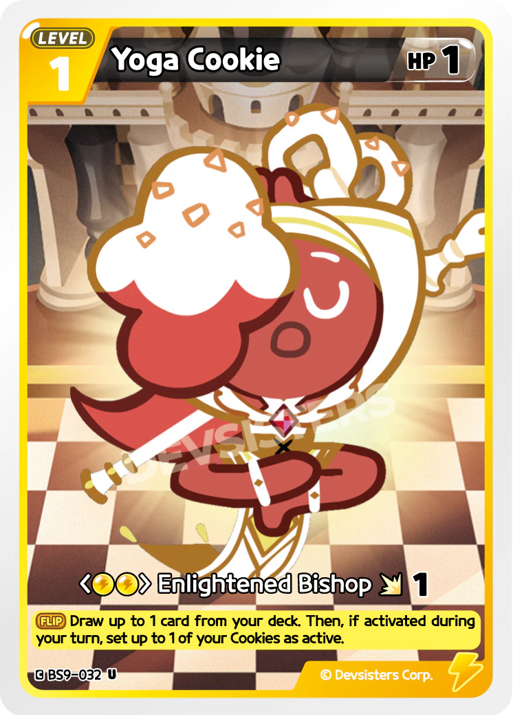 Image for Yoga Cookie (BS9-032) [A Game of Truth and Deceit] - CookieRun: Braverse TCG