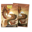 Dragon Shield: Standard Size 100ct Art Sleeves - Wood Snake 2025 (Dual Matte)