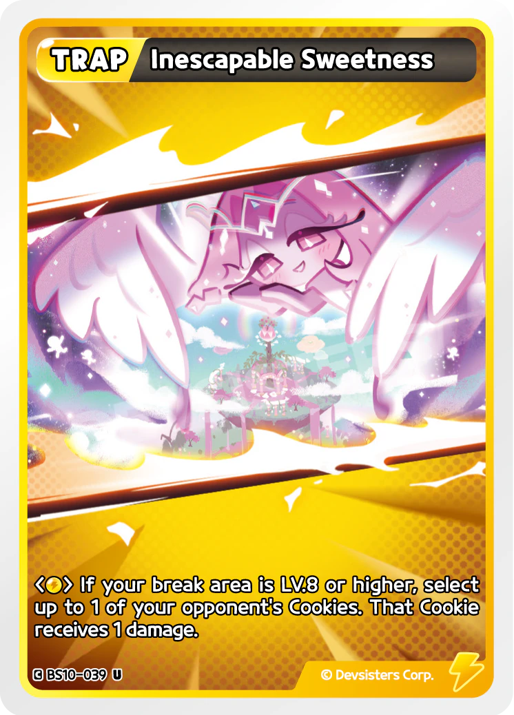 Image for Inescapable Sweetness (BS10-039) [Paradise of Passion & Sloth / Catacombs of Silence] - CookieRun: Braverse TCG