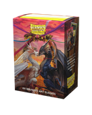 Dragon Shield: Standard 100ct Brushed Art Sleeves - Valentine Dragons (2023)