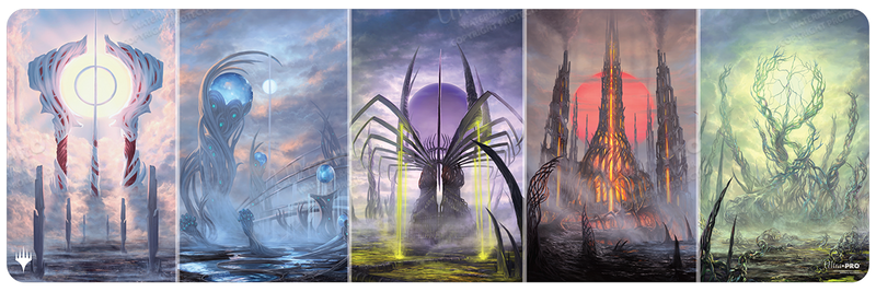 Ultra PRO: Playmat - Phyrexia All Will Be One (8ft Table) (Basic Land Tableaux)