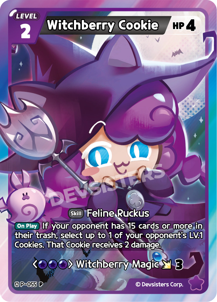 Image for Witchberry Cookie (P-055) [Promotion Card] - CookieRun: Braverse TCG
