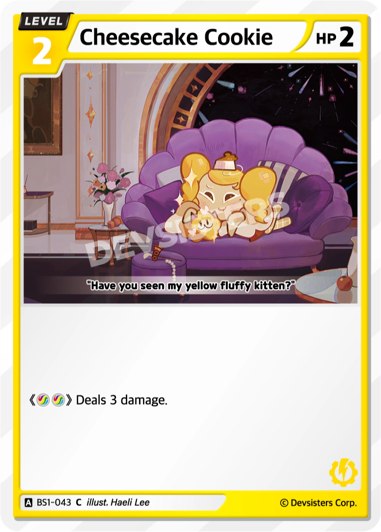 Image for Cheesecake Cookie (BS1-043) [BRAVE BEGINNING] - CookieRun: Braverse TCG