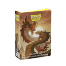 Dragon Shield: Japanese Size 60ct Art Sleeves - Wood Snake 2025 (Dual Matte)