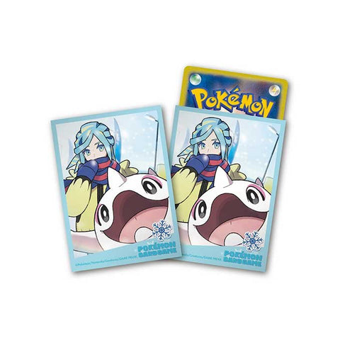 Card Sleeves - Pokemon Trainers Arusha & Cetoddle (64-Pack) (Pokemon Center Japan Exclusive)