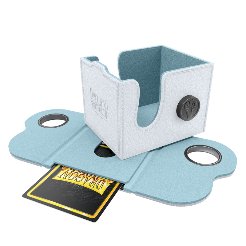 Dragon Shield: Dragon Box 100+ - White and Aqua