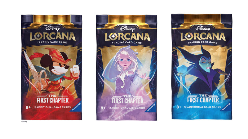 lorcana first chapter booster box case Lorcana The First Chapter Sleeved Booster 120-Pack Case