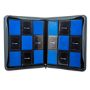 Ultra PRO: 9-Pocket Zippered PRO-Binder - Vivid Deluxe (Blue)