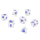 Ultra PRO: Heavy Metal Dice - Icewind Dale (7-Dice Set / White)