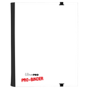 Ultra PRO: Flip PRO-Binder 4-Pocket Side-Loading (Red / White)