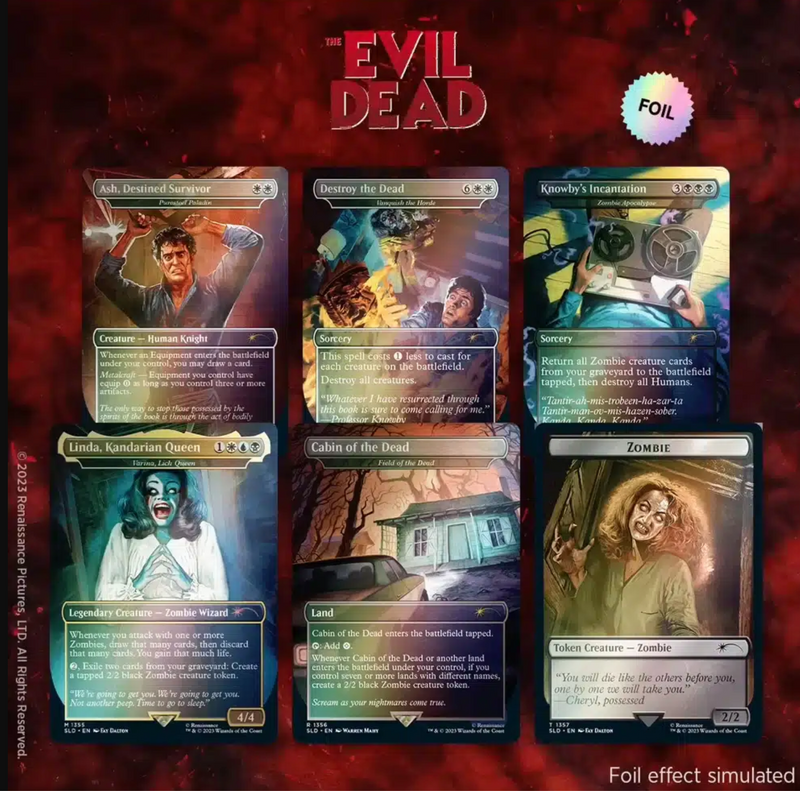 Secret Lair: Drop Series - Secret Lair x The Evil Dead - Foil Edition
