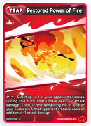 Image for Restored Power of Fire (ST6-017) [Flames of Immortality] - CookieRun: Braverse TCG