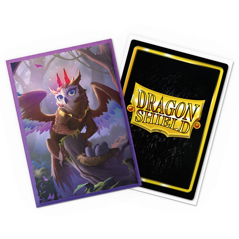 Dragon Shield: Standard 100ct Brushed Art Sleeves - The Dragowlis