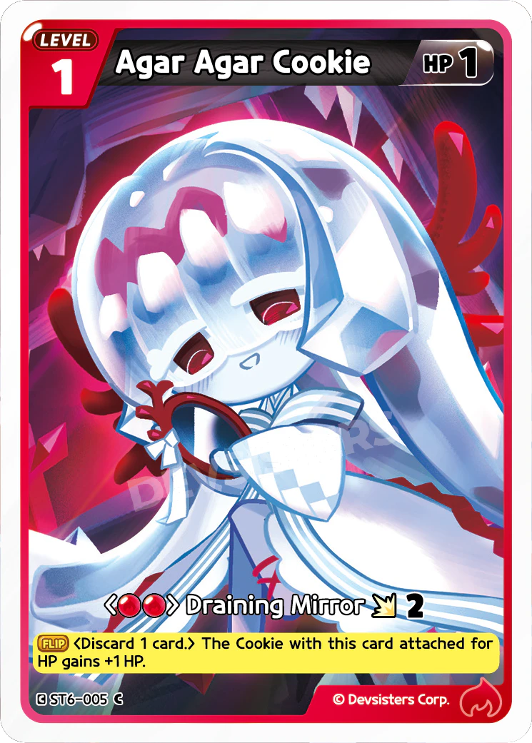Image for Agar Agar Cookie (ST6-005) [Flames of Immortality] - CookieRun: Braverse TCG