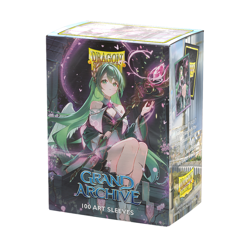 Dragon Shield: Standard 100ct Sleeves - Grand Archive (Ariel, Archangel of Natura)