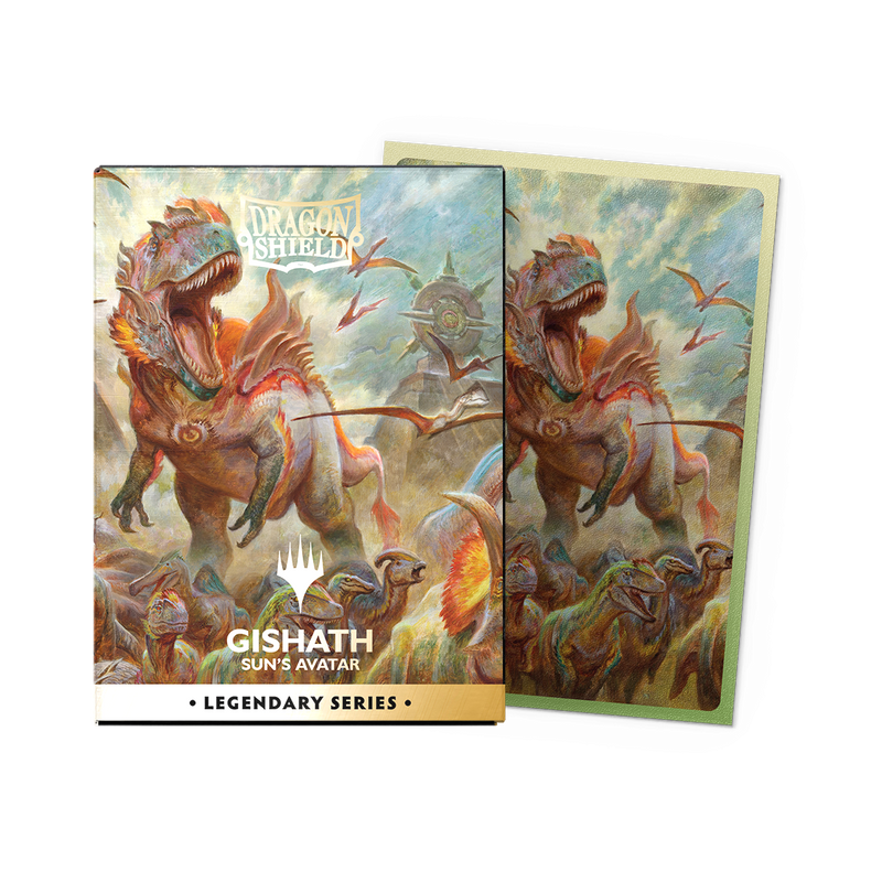 Dragon Shield: Standard 100ct Art Sleeves - Gishath, Sun s Avatar