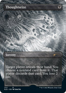 Thoughtseize (Borderless Etched Foil) [Secret Lair Drop Series]