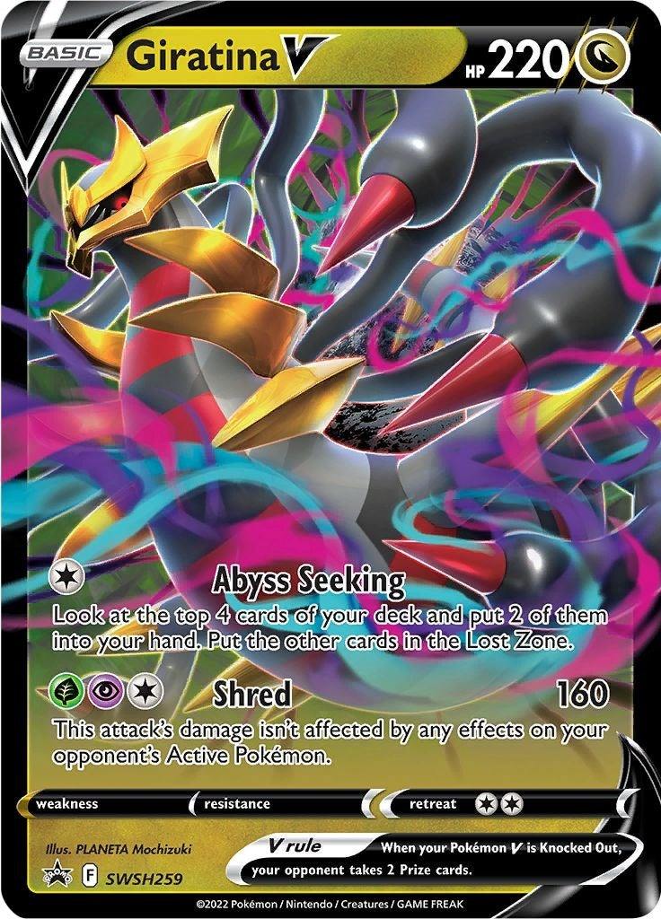 Giratina V (SWSH259) [Sword & Shield: Black Star Promos]