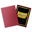 Dragon Shield Non-Glare Matte Blood Red Sleeves (100-Pack)
