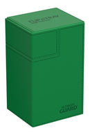 Image for Flip`n`Tray XenoSkin Monocolor - Green (Holds 80+) [Ultimate Guard Deck Boxes]