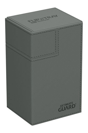 Image for Flip`n`Tray XenoSkin Monocolor - Grey (Holds 80+) [Ultimate Guard Deck Boxes]
