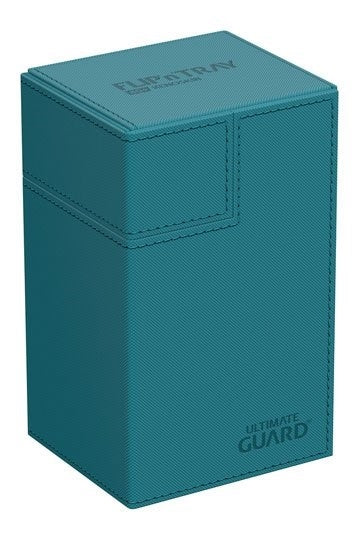 Image for Flip`n`Tray XenoSkin Monocolor - Petrol (Holds 80+) [Ultimate Guard Deck Boxes]