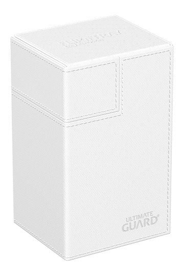 Image for Flip`n`Tray XenoSkin Monocolor - White (Holds 80+) [Ultimate Guard Deck Boxes]