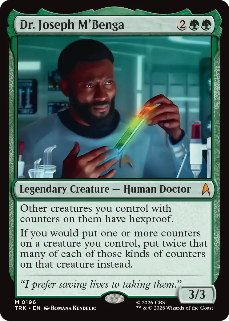 Dr. Joseph M'Benga [Star Trek]