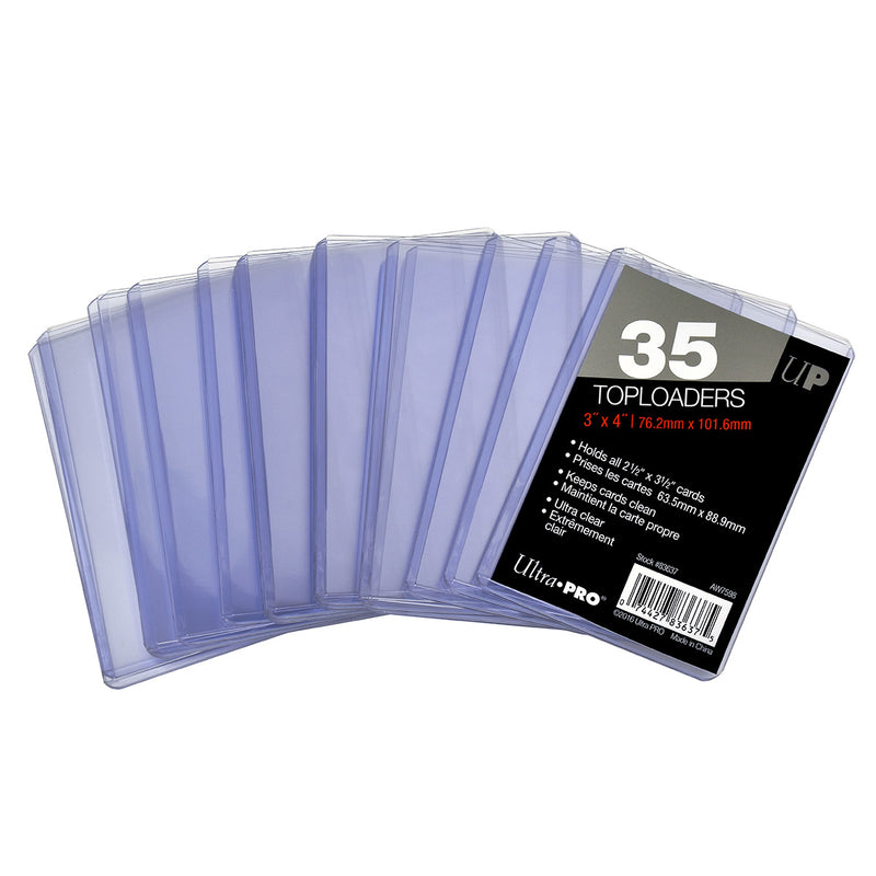 Ultra PRO: Toploader - 3" x 4" (35ct)
