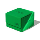 Image for SideWinder XenoSkin 133+ Monocolor Deck Case - Green [Ultimate Guard Deck Boxes]