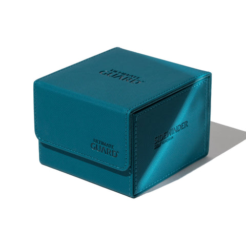 Image for SideWinder XenoSkin 133+ Monocolor Deck Case - Petrol [Ultimate Guard Deck Boxes]