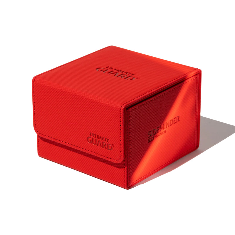 Image for SideWinder XenoSkin 133+ Monocolor Deck Case - Red [Ultimate Guard Deck Boxes]