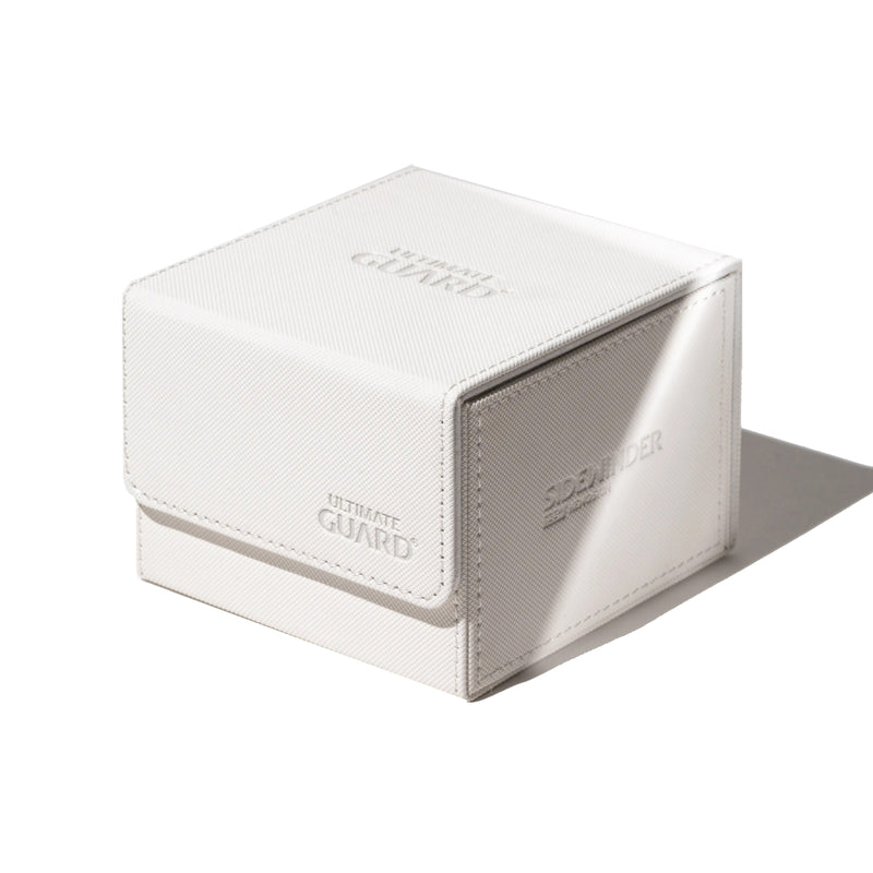 Image for SideWinder XenoSkin 133+ Monocolor Deck Case - White [Ultimate Guard Deck Boxes]
