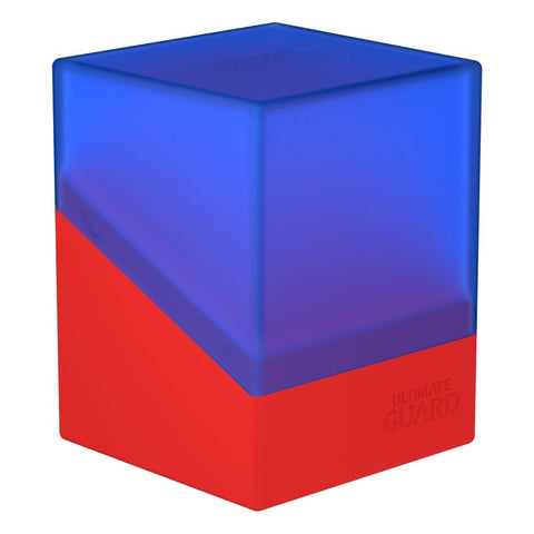 Image for Synergy Boulder Deck Case 100+ - Blue/Red [Ultimate Guard Deck Boxes]