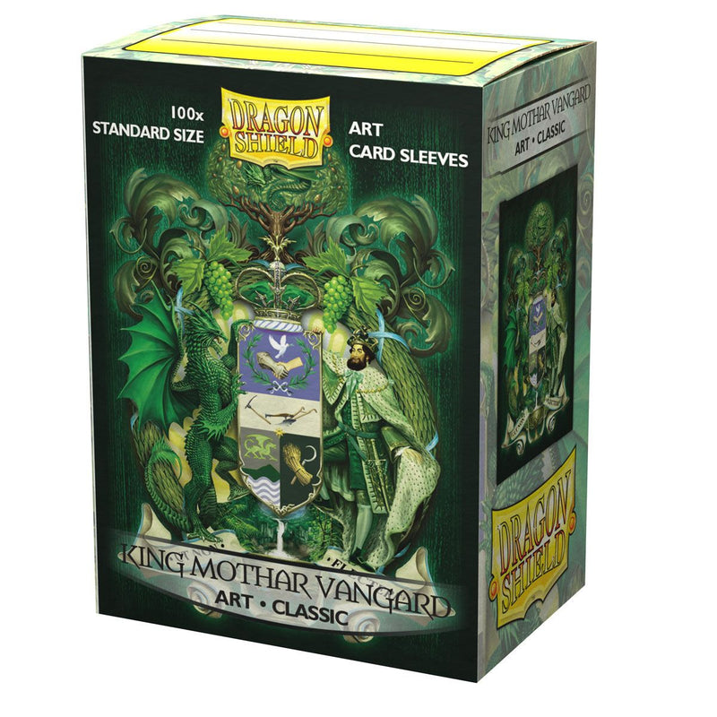 Dragon Shield: Standard 100ct Brushed Art Sleeves - King Mothar Vanguard (Classic)